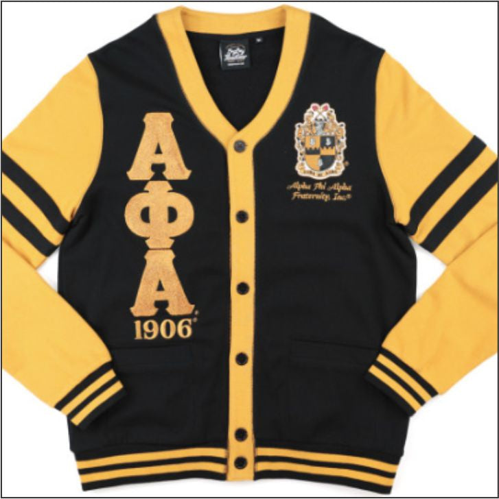 Alpha Greek Letter Cardigan