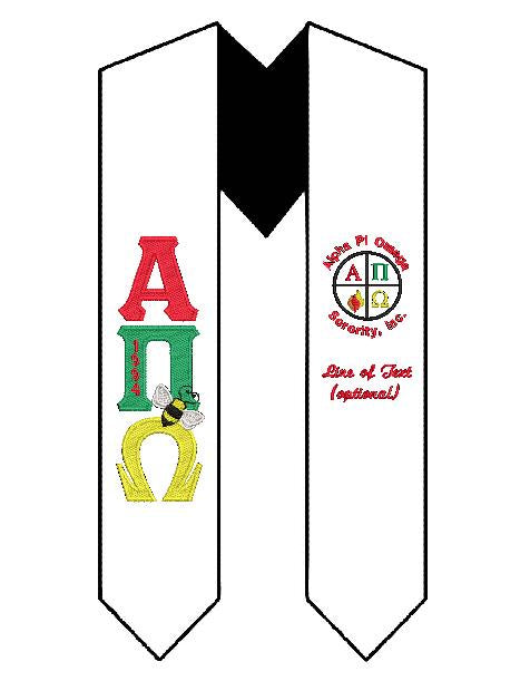 Alpha Pi Omega Stole