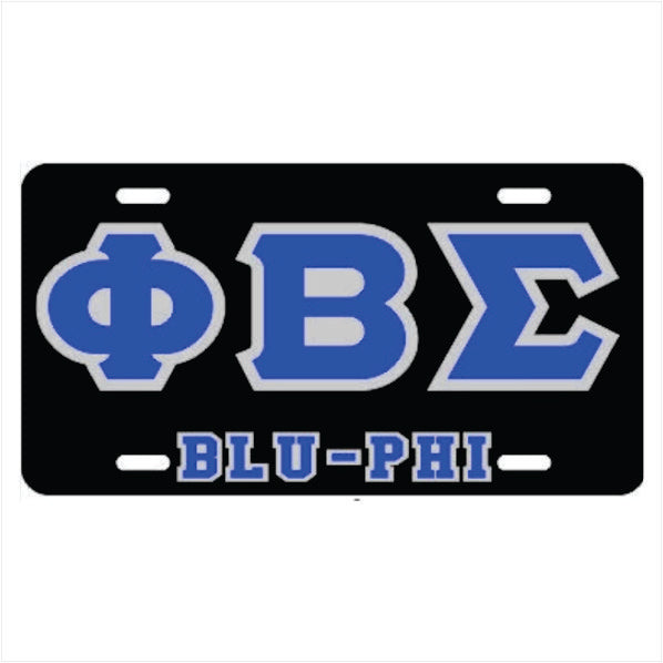 Sigma PBS BLU-Phi Auto Plate Black/Royal/Silver