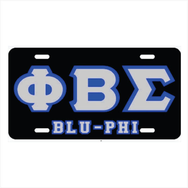 Sigma PBS BLU-Phi Auto Plate Black/Silver/Royal