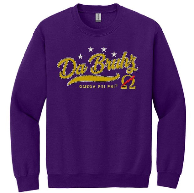 Omega Bruhz Applique Crewneck