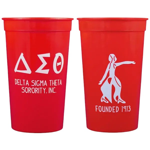 Delta 22 oz. Plastic Stadium Cup