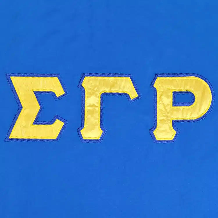 SGRho Satin Letter Ringer Tee