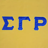 SGRho Satin Letter Ringer Tee