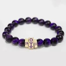 Omega Stone Bead Bracelet