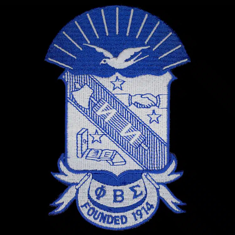 Sigma Shield Patch 10 1/2 Inches – 3 Sisters Embroidery