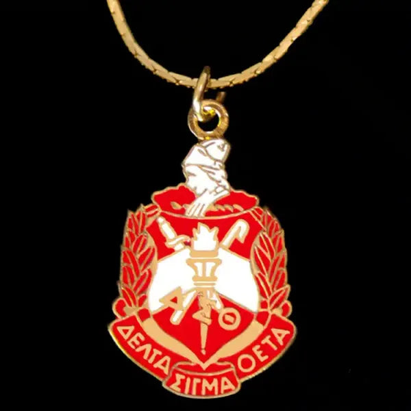 Delta Shield Pendant with Chain