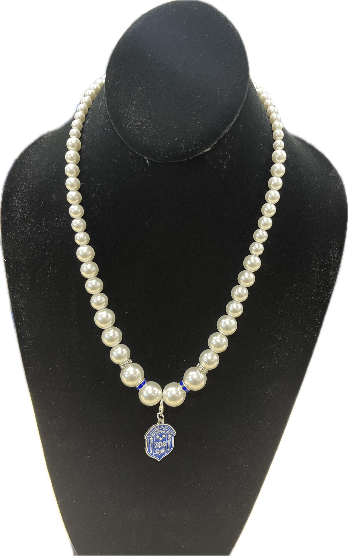 Zeta Pearl Necklace