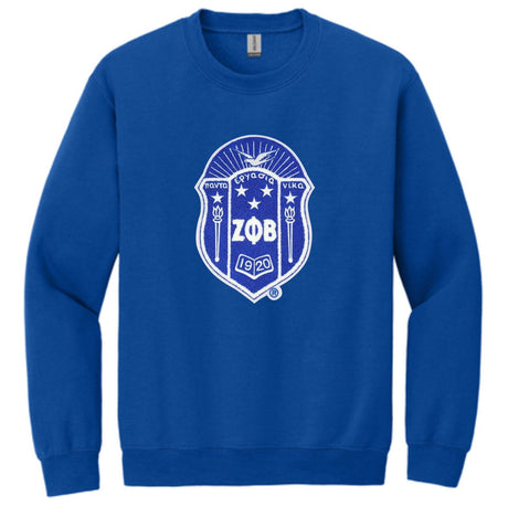 Zeta Chenille Crest Crewneck