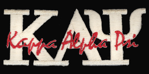 Kappa White Signature Patch