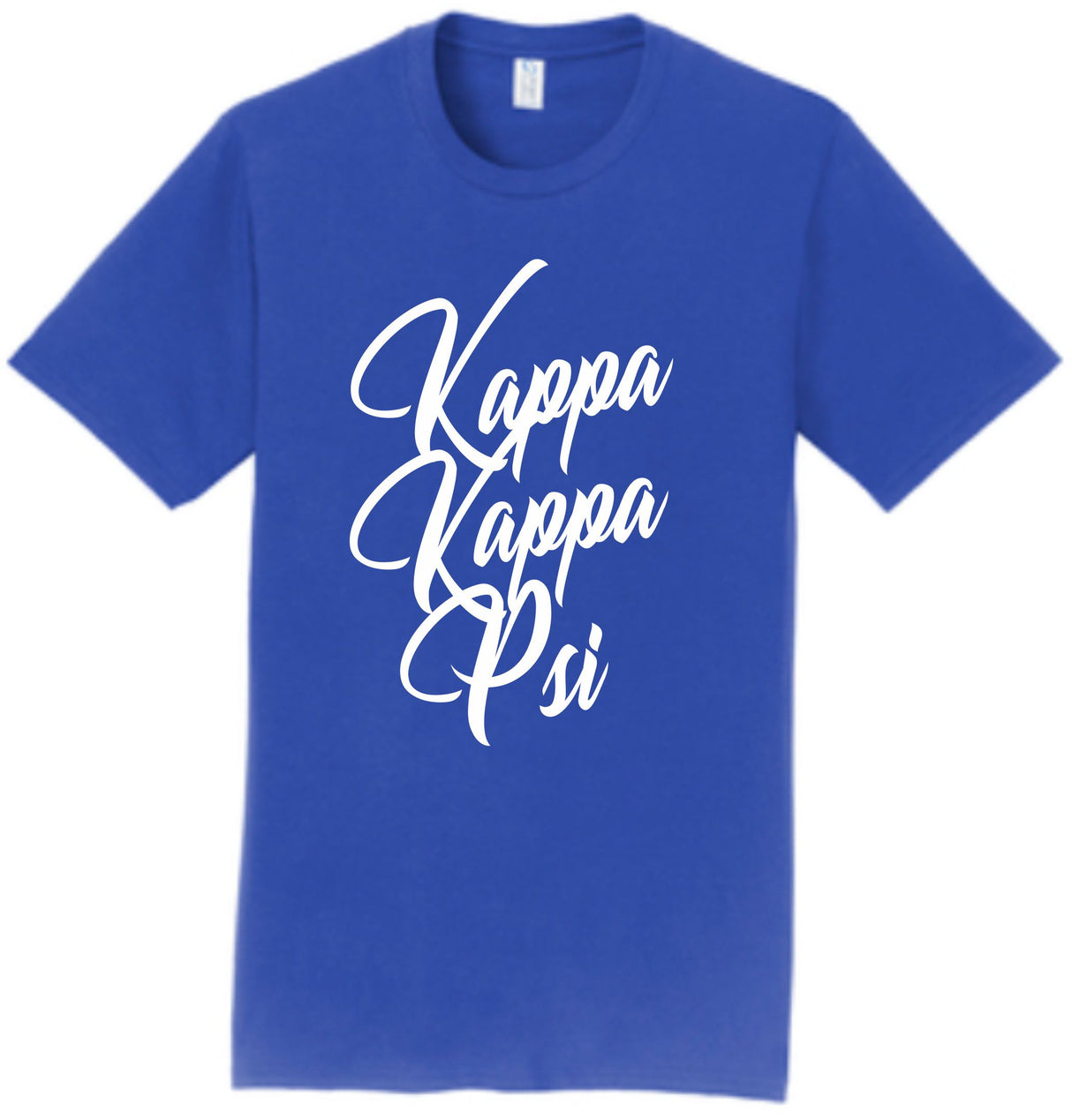 KKPsi Printed Script Tee