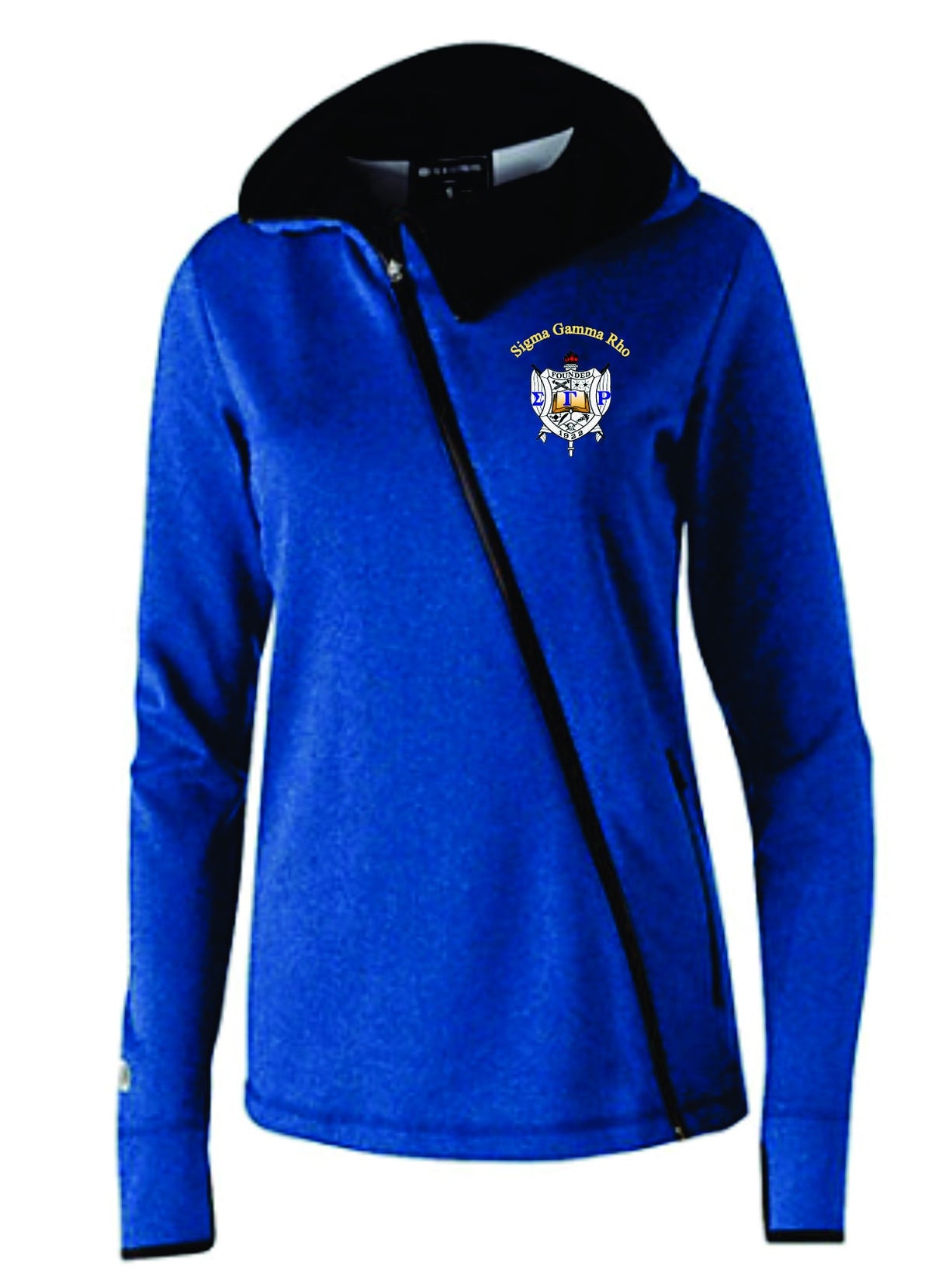 SGRho Angled  Zipper Jacket