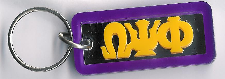 Omega Mirror Rectangle Keychain