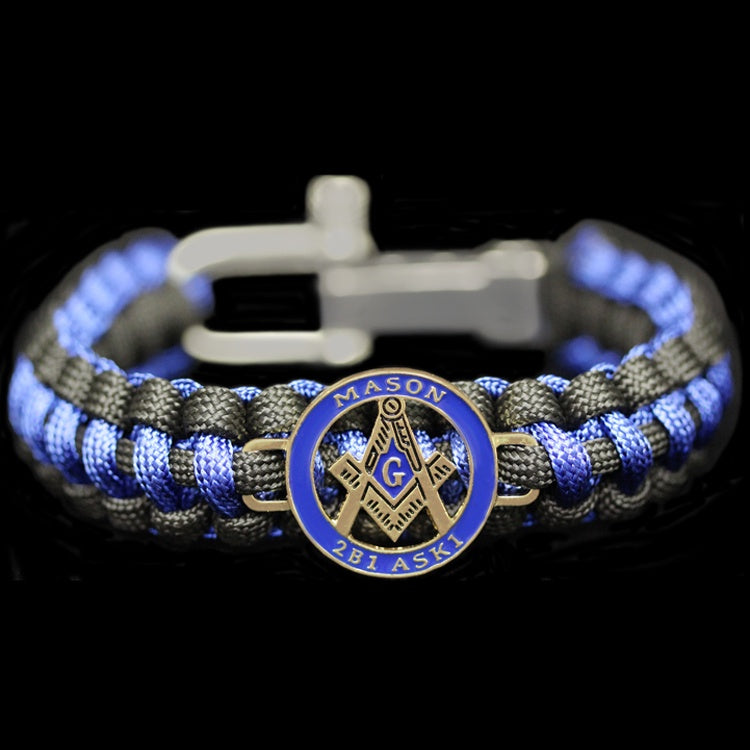 Mason Paracord Survival Bracelet