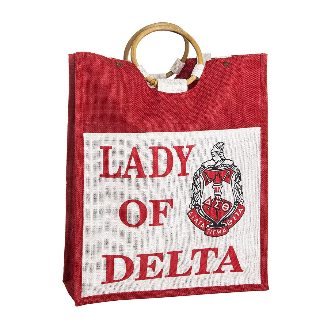 Delta Sigma Theta Greek Sorority Tote Bag