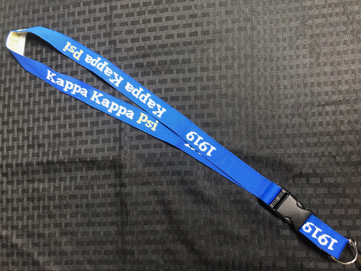 KKPsi Embroidered Lanyard