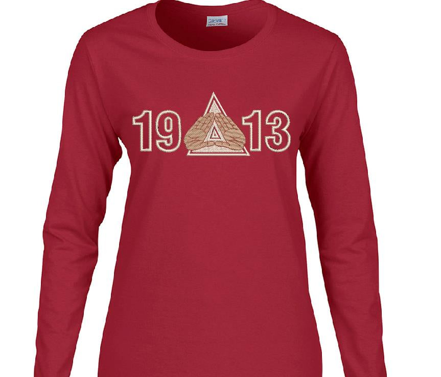 Delta Sigma Theta Greek Sorority Long Sleeve