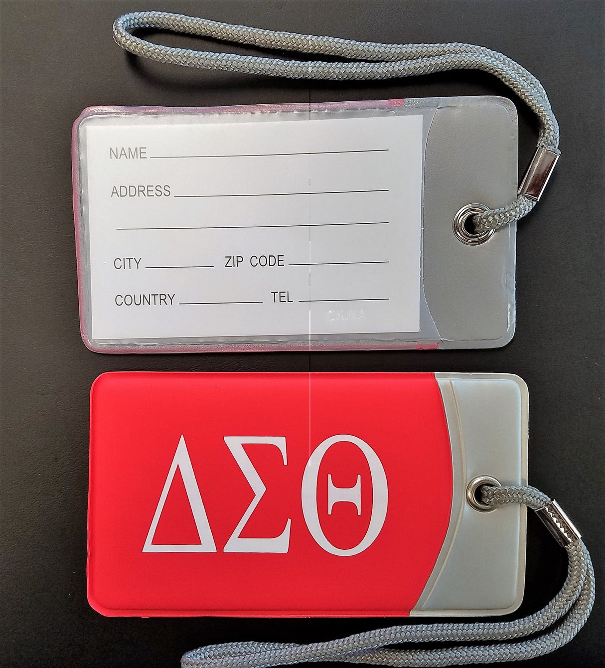 Delta Sigma Theta Greek Sorority Luggage Tag