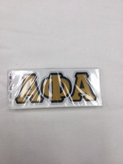 Alpha Phi Alpha Greek Decal