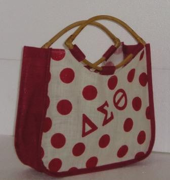 Delta Sigma Theta Greek Sorority Tote Bag