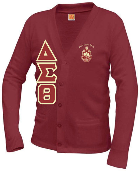 Delta Sigma Theta Greek Sorority Cardigan Sweater