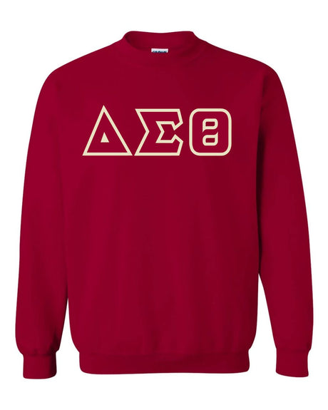 Delta Sigma Theta Greek Sorority Letter Sweatshirt