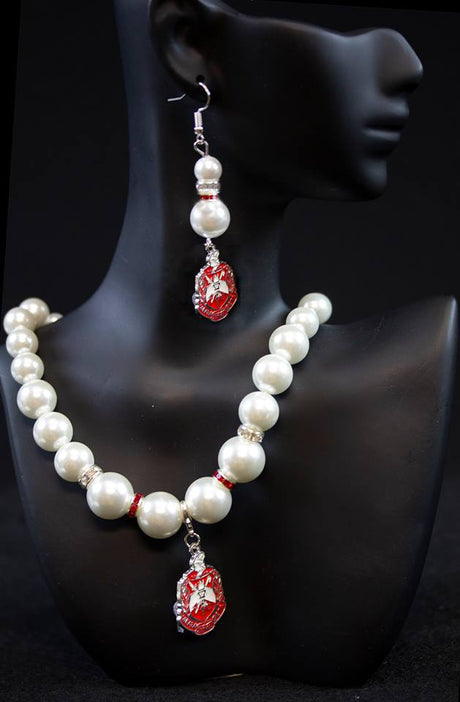 Delta Sigma Theta, Greek, NPHC, Sorority, Jewelry, Necklace, Ladies, Fashion, Divine Nine