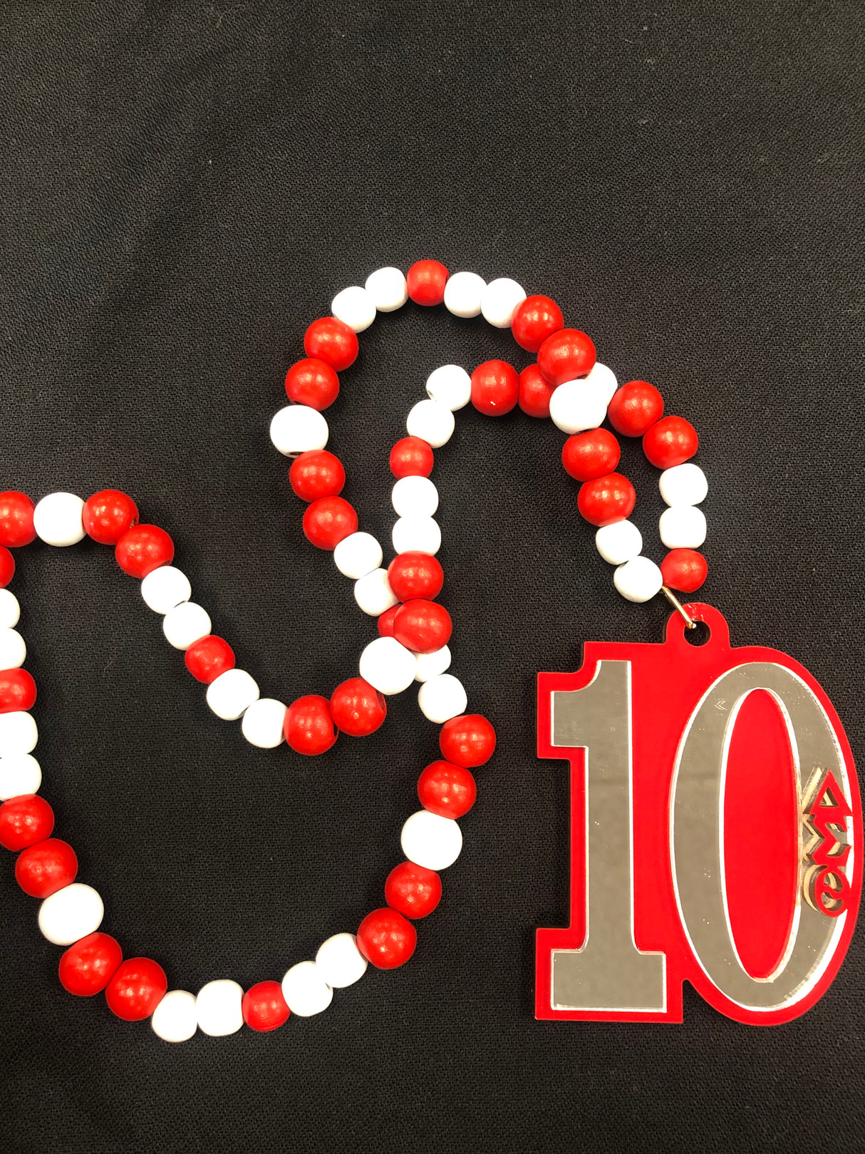 Delta Sigma Theta Greek Sorority Number Necklace