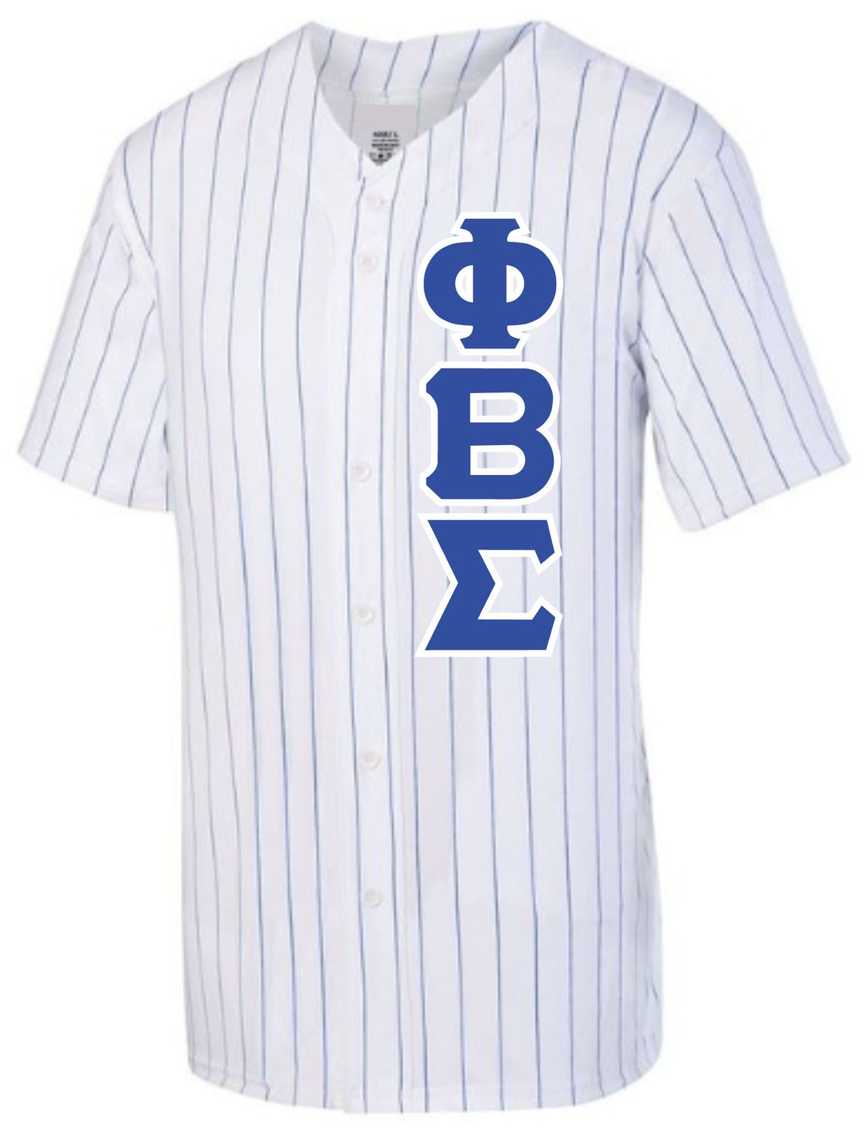 Sigma Pinstripe Baseball Jersey