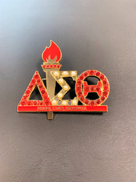 Delta Sigma Theta Greek Sorority Lapel Pin