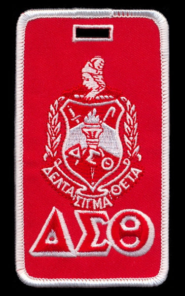 Delta Sigma Theta Greek Sorority Luggage Tag