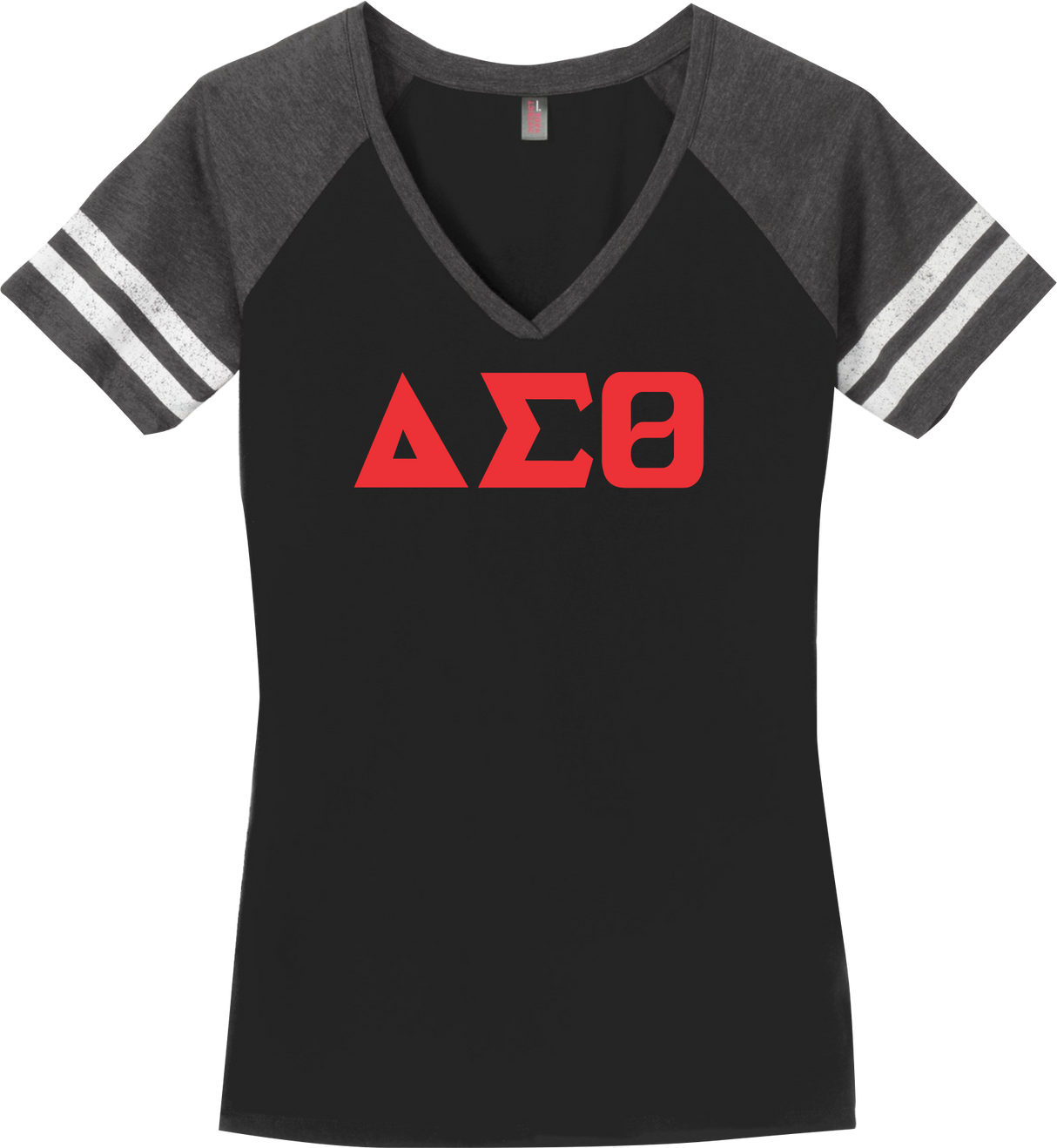 Delta Sigma Theta Greek Sorority Vneck Shirt