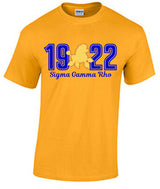 SGRho 1922 Poodle Applique Tee