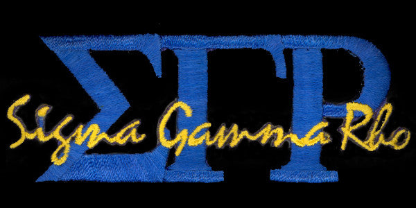 SGRho Blue Signature Patch 2 Inch