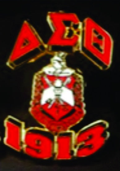 Delta Sigma Theta Greek Sorority Lapel Pin