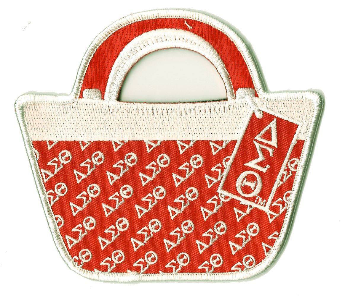 Delta Sigma Theta Greek Sorority Luggage Tag