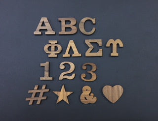 Peel-n-Stick Letters ( 1 in )