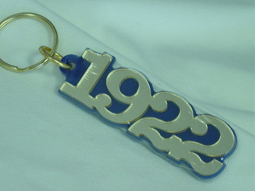 SGRho Founders Mirror Keychain