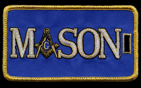 Mason Embroidered Luggage Tag