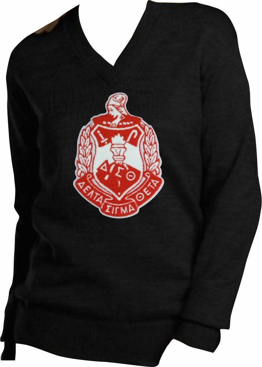 Delta Sigma Theta Greek Sorority Chenille Sweater