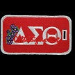 Delta Sigma Theta Greek Sorority Luggage Tag