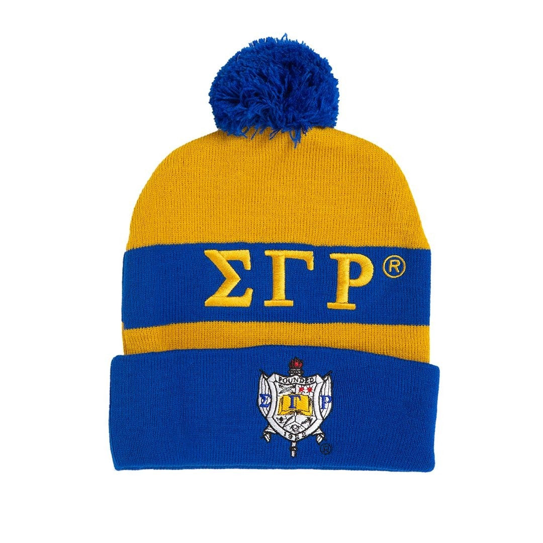 SGRho Embroidered Beanie